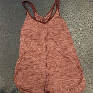 lululemon athletica Burgundy Tank Top